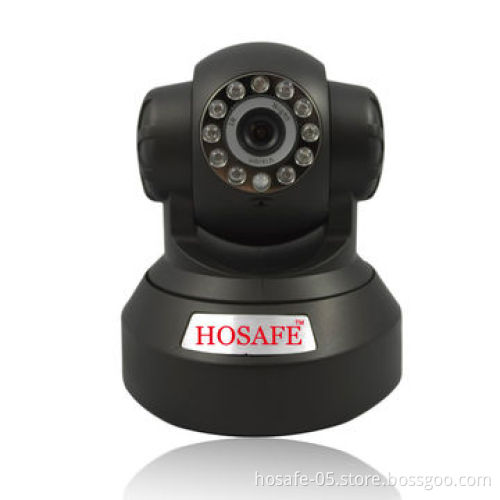 Day Night IR Cut Pan and Tilt Wi-Fi IP Camera for Baby Monitor, P/T P2P iPhone App MJPEG